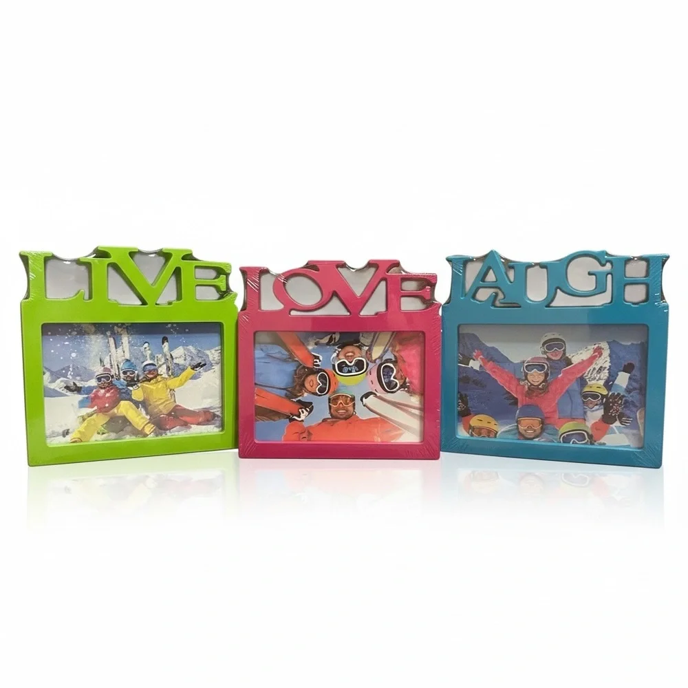 Colorful Inspirational Picture Frame Set